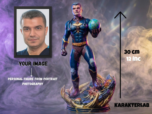 Custom Figurine From Photo, Personalized Superhero or Fantasy Character Statue, Action Figure , Unique Cosplay Gift - karakterlabkarakterlabkarakterlabSculpt, FigureCustom Figurine From Photo, Personalized Superhero or Fantasy Character Statue, Action Figure , Unique Cosplay Gift8 inc / 20 cmCustom Figurine From Photo, Personalized Superhero or Fantasy Character Statue, Action Figure , Unique Cosplay Gift